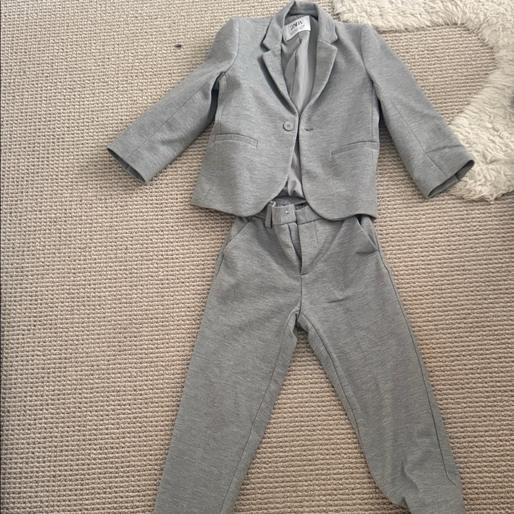 Zara Light Gray Blazer